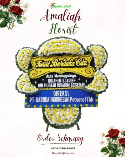 Papan Bunga Duka di Air Itam